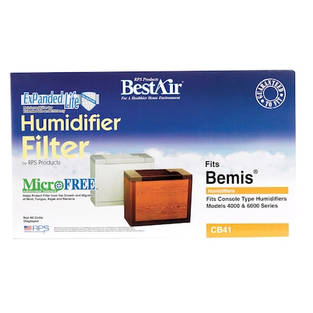 Waterwick BestAir Humidifier Wick 1 pk For Fits for Essickair/Bemis and Aircare CB41